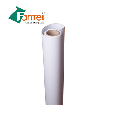 अच्छा चिकनाई 440gsm फ्लेक्स बैनर सामग्री 500DX500D निविड़ अंधकार
